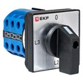 Переключатель кулачковый ПК-1-94 4п 10А для амперметра EKF pk-1-94-10 1277363 - фото 16632957