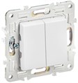 Выключатель проходной 2-кл. SKANDY 10А SK-V05W арктич. бел. IEK SK-V22-0-10-K01 1835532 - фото 16634898