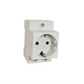Розетка AC 30-111 с заземл. контактом на DIN-рейку (R) CHINT 775001 1610093 - фото 16646803