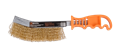 Щётка из латунированной стали с пластиковой ручкой 240мм Вихрь 73/1/3/55 - фото 16647213