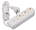Удлинитель 3х5м с заземл. 16А IP20 ПВС 3х1.5 с выкл. защ. шторки Makel N3310064 506807 - фото 16665021