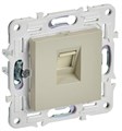 Розетка компьютерная RJ45 кат.5E SKANDY SK-K01B беж. IEK SK-K10-1-K10 1835955 - фото 16665265