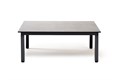 "Канны" журнальный столик из HPL 90х60, H40, каркас серый (RAL 7024), цвет столешницы "серый гранит" GRAY-90-60-R-7024-4sis - фото 16667676