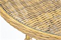 "Эспрессо" плетеный круглый стол, диаметр 80 см, цвет соломенный YH-T1661G-2 - фото 16667764