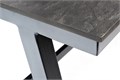 "Рио" стол из HPL 140х70см, H75, цвет столешницы "серый гранит" 658-140-70-H75-4sis - фото 16667776