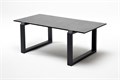 "Варадеро" журнальный стол из HPL 110х60 H43, каркас алюминий темно-серый (RAL 7024), цвет столешницы "серый гранит" GRAY-110-60 H43-Al-VAR(Ral7024)-4sis - фото 16668733