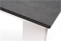"Венето" обеденный стол из HPL 90х90см, цвет "серый гранит", каркас белый GRAY-90-90-B white - фото 16669094