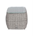 "Кальяри" кофейный столик из искусственного ротанга (гиацинт), цвет серый YH-S4664G TW grаy - фото 16670438