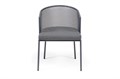 "Прометей" стул, каркас из стали темно-серый (RAL7024) муар, ткань темно-серая 027 PRO-CH-st001 RAL7024 Mua(D-gray027) - фото 16670689