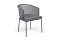 "Прометей" стул, каркас из стали темно-серый (RAL7024) муар, ткань темно-серая 027 PRO-CH-st001 RAL7024 Mua(D-gray027) - фото 16670690