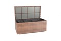 "Порту" сундук водонепроницаемый из искусственного ротанга, цвет коричневый YH-Y218W brown - фото 16670705
