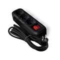 Удлинитель 3х3м с заземл. 16А IP20 S-303 ПВС 3х1 с выкл. черн. UNIVersal 2020 1819887 - фото 16672046