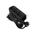 Удлинитель 3х3м без заземл. 6А IP20 У6-639М ПВС 2х0.75 черн. UNIVersal 2005 1819884 - фото 16672092