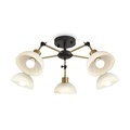 Светильник Bessie 5х60Вт E27 IP20 подвесной Freya FR5526PL-05BBZ 1950280 - фото 16672578