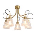 Светильник Caramel 5х60Вт E27 IP20 подвесной Freya FR5522PL-05BS 1950281 - фото 16672650