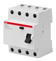 Выключатель диф. тока 4п 63А 30мА тип AC Basic M BMF41463 ABB 2CSF604041R1630 479627 - фото 16672889