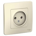 Розетка 1-м СП Blanca 16А IP20 250В без заземл. без защ. шторок молоч. SE BLNRS000012 1210302 - фото 16673046