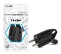 Вилка электрическая с заземл. с кольцом (ушком) 16А 250В IP20 черн. TOKOV ELECTRIC TKL-PLUZR-C05 1769142 - фото 16673113