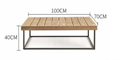 Скандинавский современный уличный стол ComfortA CMF0001217 - фото 16673494