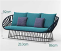 Минималистичный арт-диван для улицы ComfortA CMF0001260 - фото 16673628