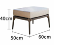 Минималистичный уличный пуф для отдыха ComfortA CMF0001274 - фото 16673675