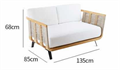 Современный минималистичный уличный диван ComfortA CMF0001300 - фото 16673759