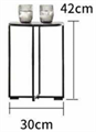 Минималистичный стильный уличный журнальный столик ComfortA CMF0001321 - фото 16673824