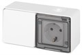 Блок розетка с выключателем Эксперт 11-7501-01 IP55 16А (10AX)-250В ОУ бел. Эра Б0063288 1871619 - фото 16673946