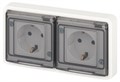 Розетка Эксперт 11-2523-01 2х2P+E гориз. IP55 16А-250В СУ бел. Эра Б0063276 1871643 - фото 16673947