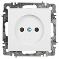 Розетка Intro Accent 6-201-01 2Р 16А-250В IP20 СУ AL/CU бел. Intro Б0063653 1913947 - фото 16674075