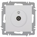 Розетка Intro Accent 6-301-01 TV одиночная IP20 СУ бел. Intro Б0063601 1913956 - фото 16674153