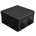 Коробка распределительная ОП 105х105х56мм IP54 7 выходов 4 гермоввода крышка защелкивающаяся материал – полипропилен черн. Epplast 100015 1804619 - фото 16674172