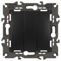 Выключатель 3-кл. СП Elegance 14-1107-05 10А IP20 250В 10AX механизм антрацит Эра Б0034254 1231923 - фото 16674263
