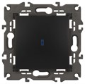 Выключатель 1-кл. СП Elegance 14-1102-05 10А IP20 250В 10AX с подсветкой механизм антрацит Эра Б0034219 1231893 - фото 16674264