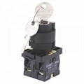 Переключатель NP2-EG25 2 положения фиксацией 1НО+1НЗ IP40 (R) CHINT 574106 1712323 - фото 16674328
