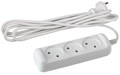 Удлинитель 3х1.5м без заземл. 10А IP20 U-3-1.5m-2х1 ПВС 2х1 Эра Б0028354 1232257 - фото 16674506