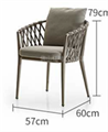 Современный стильный уличный стул ComfortA CMF0001362 - фото 16676368