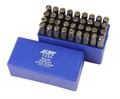 JTC-7253 - Клейма буквенные кириллица 6мм (HRC 60+-2град. DIN 1451) JTC - Клейма буквенные кириллица
Характеристики:

Тип: кириллица
Размер 5мм
Твердость: 60&plusmn;2HRC
Материал: хромованадиевая сталь
Комплектация: 36 предметов (&quot;А-Я&quot;, &quot;-& JTC-7253 - фото 16680719