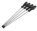 JTC-5115 - Набор отверток TORX T20х250мм-Т30х250мм удлиненных 4 предмета JTC - 
  Размер: Т20, Т25, Т27, Т30.
  Длина стержня: 250 мм. (10&rdquo;)
Материал ручки: нейлон.
Материал стержня: хроммолибденовая сталь.
  Предназначен для работы в труднодос JTC-5115 - фото 16681832