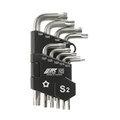 JTC-5355 - Набор ключей TORX ТS10-ТS50 пятилучевых Г-образных с отверстием 9 предметов JTC - 
Набор ключей ТS10, ТS15, ТS20, ТS25, ТS27, ТS30, ТS40, ТS45, ТS50 и Г-образным держателем 9 пр. JTC
Материал: Сталь - S2, поверхность посеребрянная. 
Размер:  JTC-5355 - фото 16681858