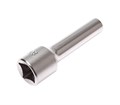 JTC-47608 - Головка торцевая 1/2" 08мм глубокая L=76мм JTC - 
  6 граней, метрический размер. 
  Изготовлена из закаленной хром-ванадиевой стали.    
  Размер: 1/2&rdquo;х8 мм.
  Общая длина: 76 мм.    
  Количество в оптовой упаковке: 10 шт. и 200 ш JTC-47608 - фото 16685151