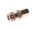 JTC-D20SFA - Переходник для компрессора F1/4" быстросъемный с клапаном внутренняя резьба JTC - 
Изготовлен из легированной стали.
Рабочее давление: 20 кг.
Европейский стандарт.
Тип: 20SFA.
Размер: 1/4” G female.
Габаритные размеры: 50/20/20 мм. (Д/Ш JTC-D20SFA - фото 16686549