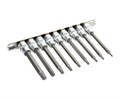 JTC-7123 - Набор насадок STAR PLUS 3/8" TP10-TP50 9 предметов JTC - 
Комплект Torx Plus (3/8" Dr.): TP10, TP20, TP25, TP30, TP40, TP45, TP50;
Длина головок: 100 мм. JTC-7123 - фото 16687276