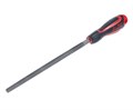 JTC-K8053S - Напильник квадратный 200мм №3 60 HRC JTC - Квадратный напильник JTC-K8053S со  средними зубьями имеет длину в 200 мм и прорезиненную анатомическую рукоятку с отверстием для подвешивания инструмента. JTC-K8053S - фото 16687299