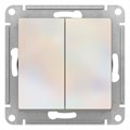 Переключатель перекрестный 2-кл. AtlasDesign 2хсх.7 10АХ механизм жемчуж. SE ATN000473 1775663 - фото 16691578
