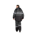 Костюм рабочий НордМен утепленный, серый+черный 00501459429 - фото 16698754