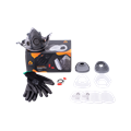 Комплект для защиты дыхания Jeta Safety J-SET Dust Kit 5500P: полумаска, фильтры P2R, адаптеры, держатели 5500Р(К)DK-M - фото 16698780