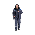 Костюм рабочий Стандарт с СОП утепленный, куртка+полукомбинезон, синий+василек 00501456904 - фото 16700110