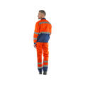 Костюм рабочий Треккер, куртка+полукомбинезон, оранж+синий 75947 - фото 16701239