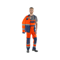 Костюм рабочий Треккер, куртка+полукомбинезон, оранж+синий 75947 - фото 16701244